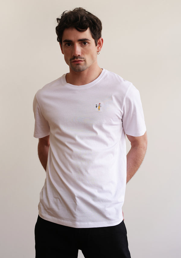 Fischer T-Shirt white-Hafendieb
