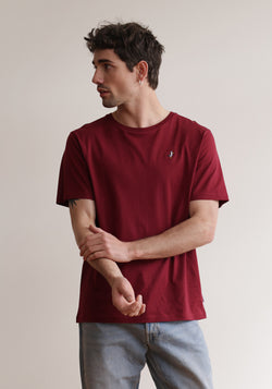 Möwe T-Shirt burgundy-Hafendieb