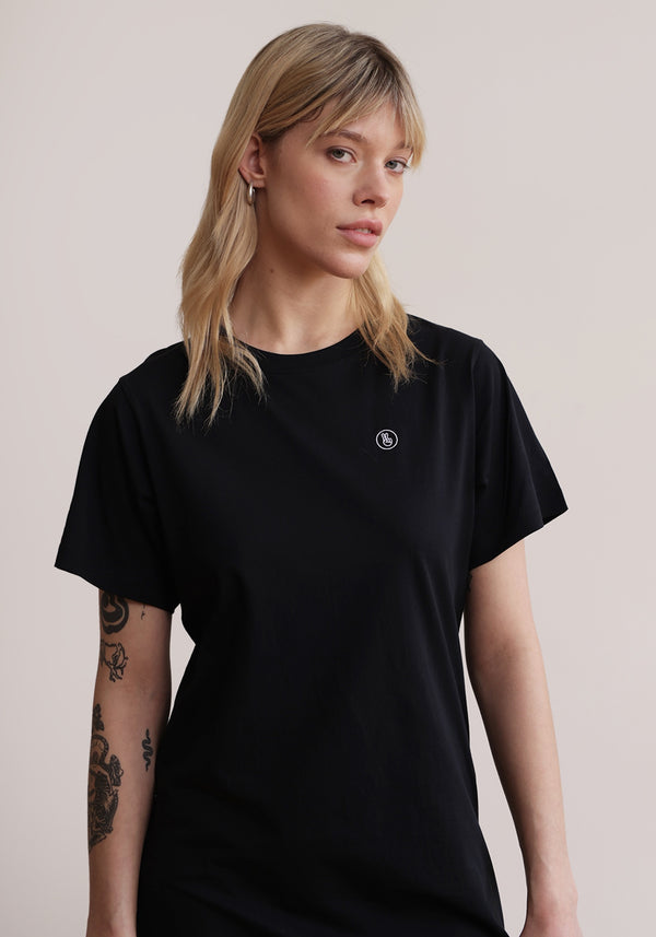 Peace T-Shirt Dress black-Hafendieb