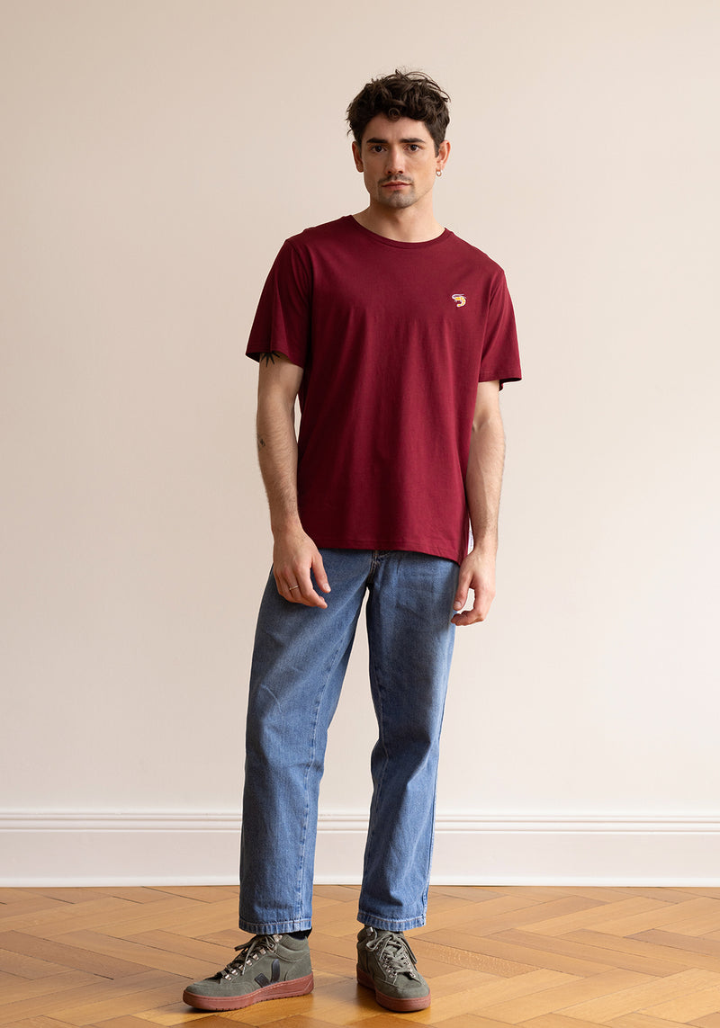 Granaat T-Shirt burgundy-Hafendieb