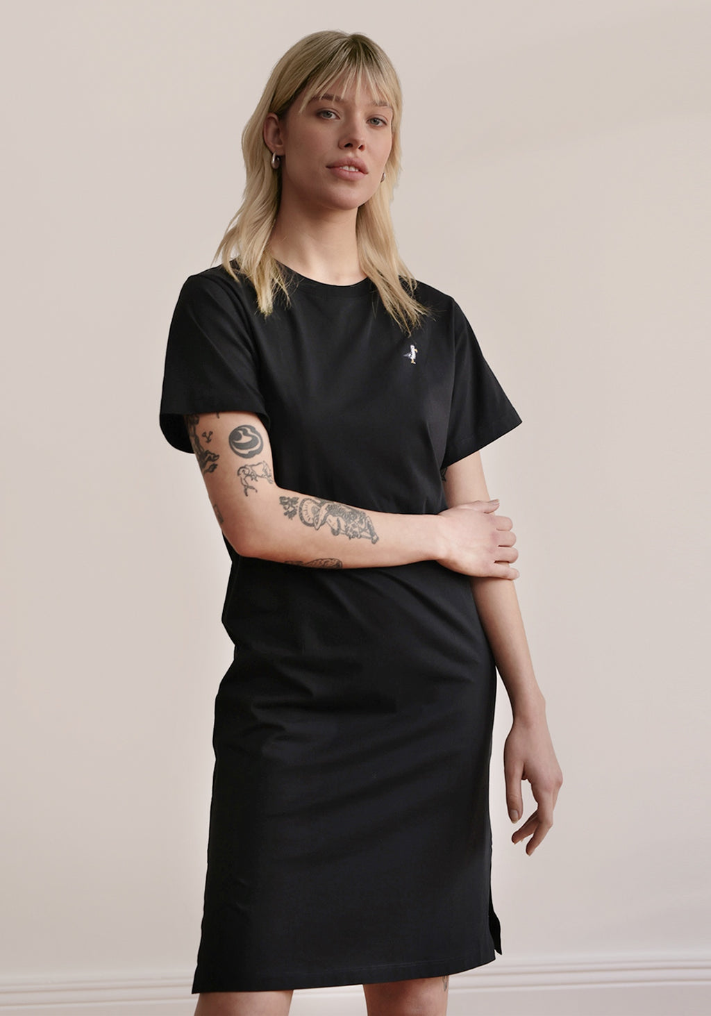 Black womens shirt dress online