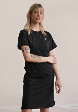 Möwe T-Shirt Dress black-Hafendieb