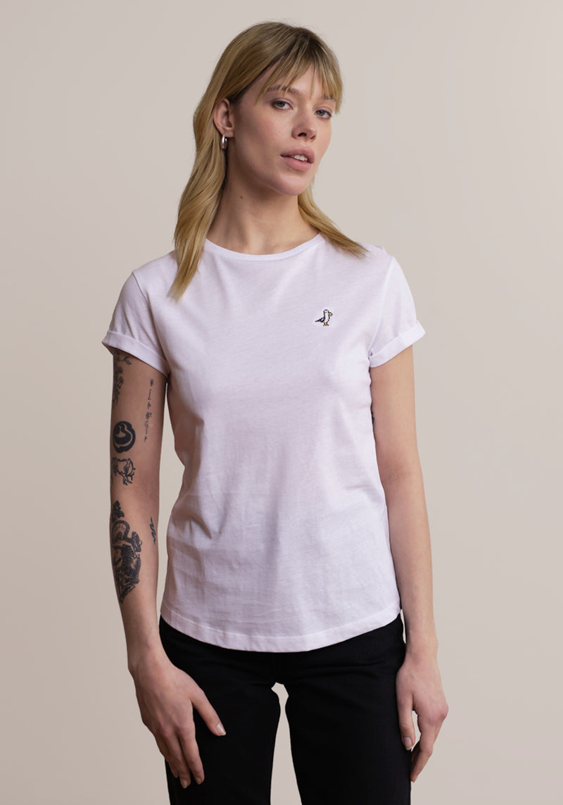 Möwe T-Shirt white-Hafendieb