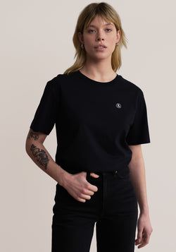 Peace T-Shirt wide black-Hafendieb