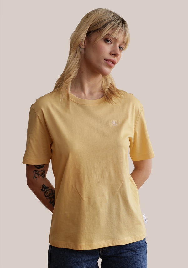 Peace T-Shirt wide light yellow-Hafendieb