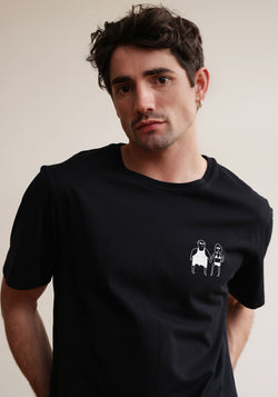 Sonnenbrand T-Shirt black-Hafendieb
