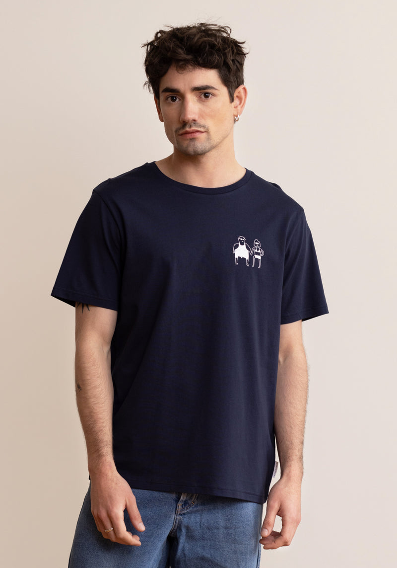 Sonnenbrand T-Shirt navy-Hafendieb
