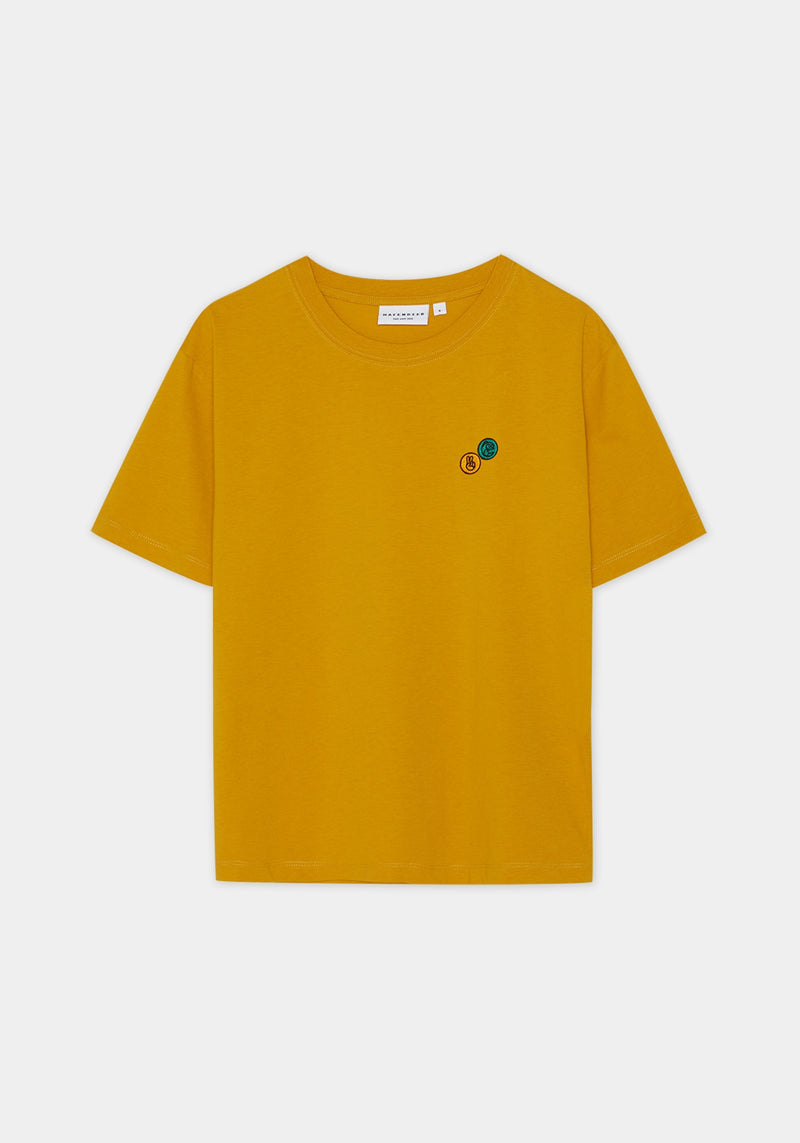 Angelclub T-Shirt wide mustard-Hafendieb