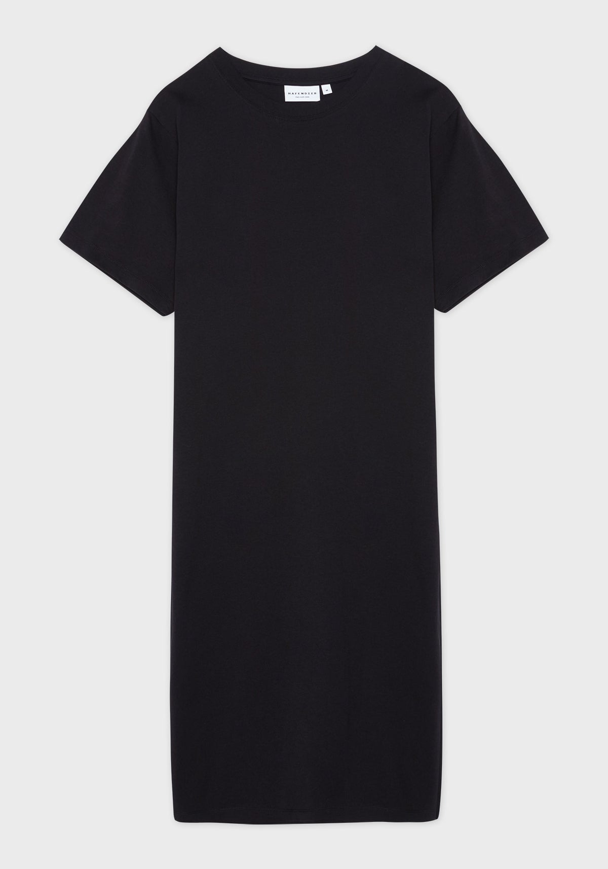 Black short sleeve t shirt dress on sale