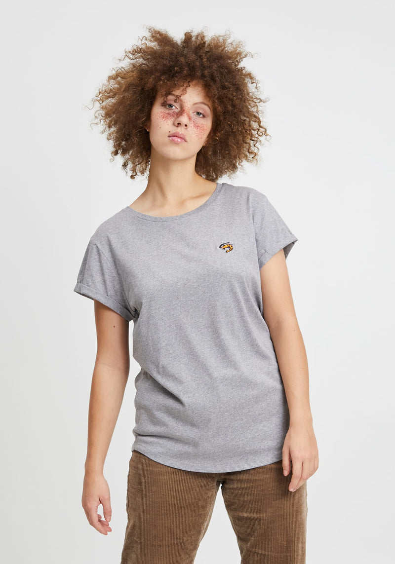 Granaat T-Shirt heather grey - Hafendieb