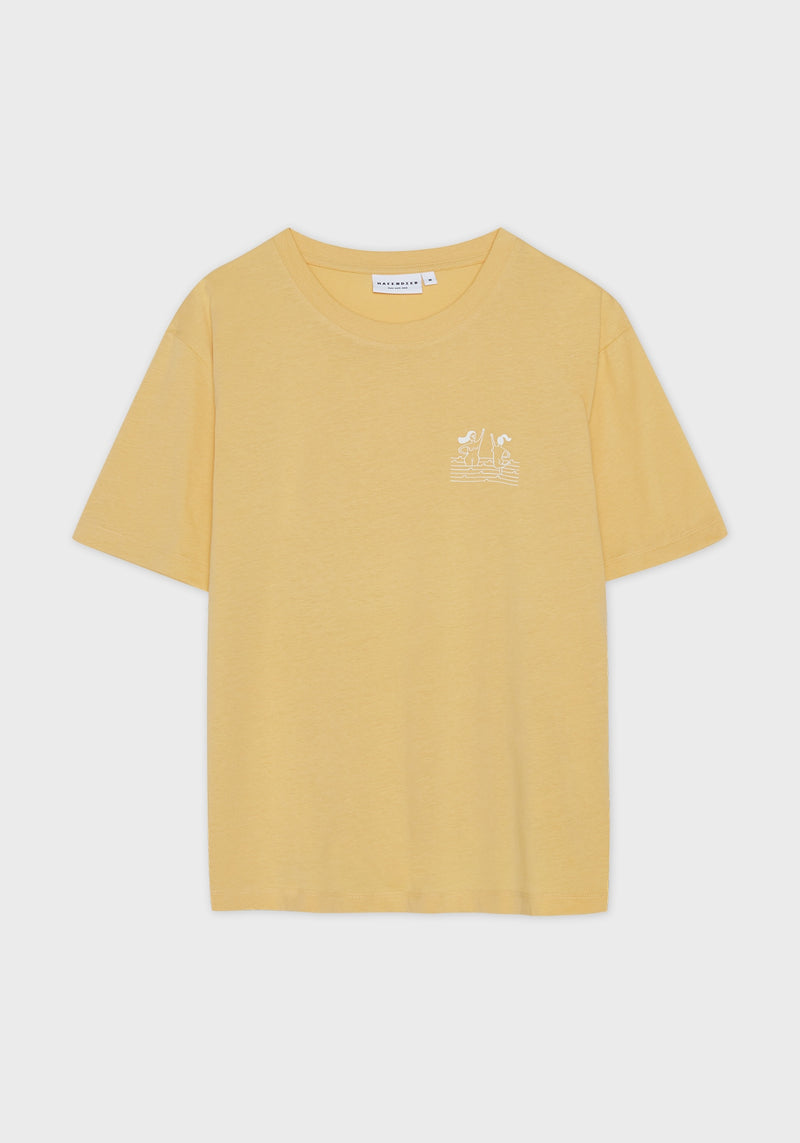 High 5 T-Shirt wide light yellow-Hafendieb