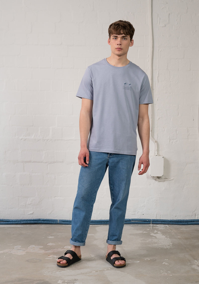 High 5 T-Shirt light blue-Hafendieb