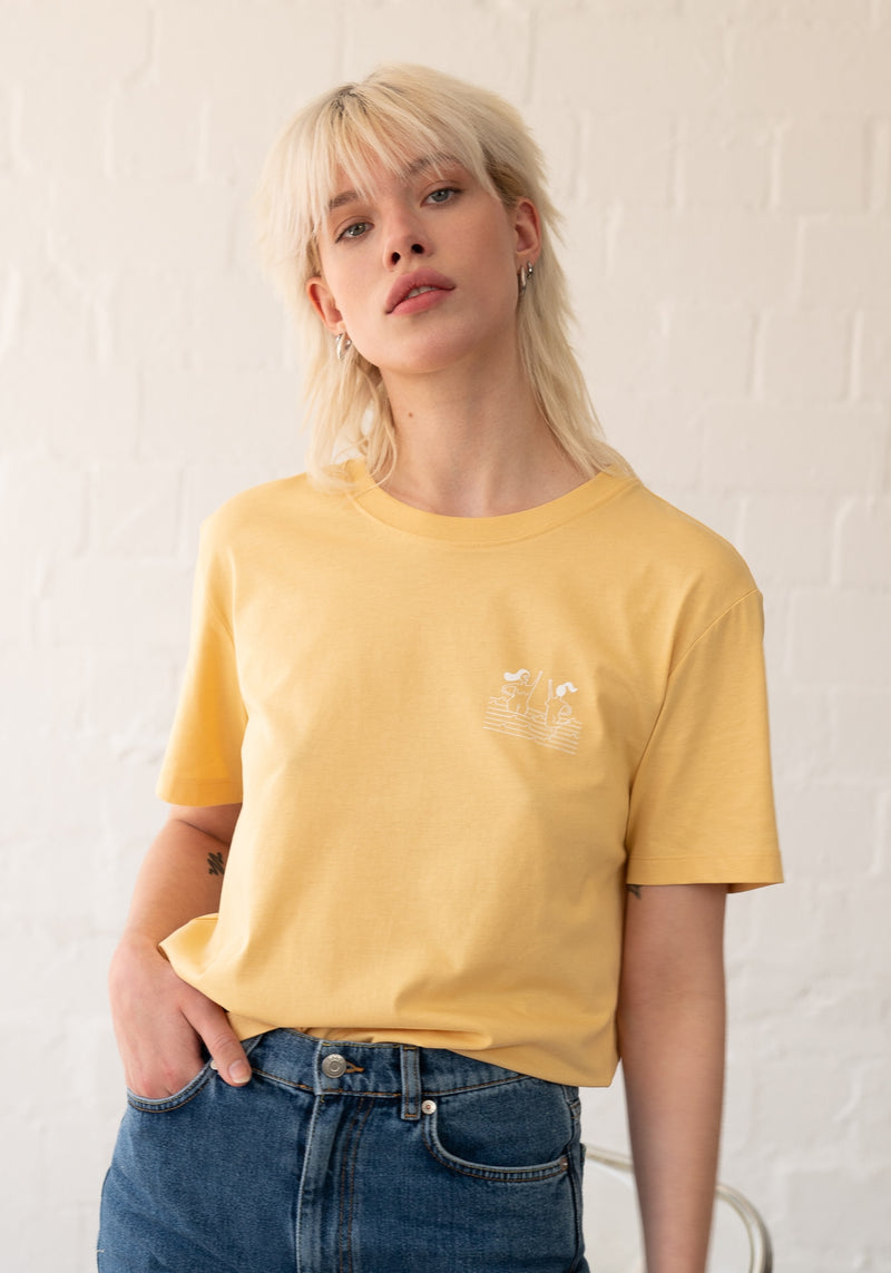 High 5 T-Shirt wide light yellow-Hafendieb