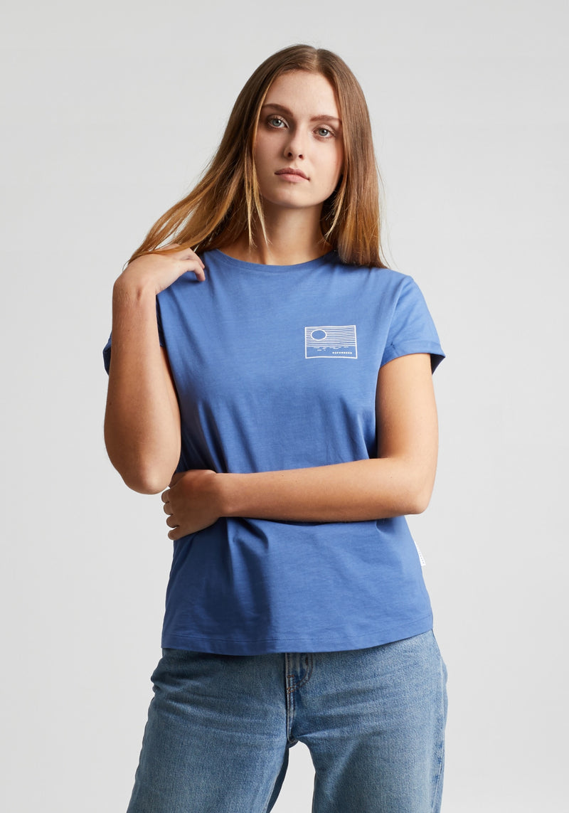 Klima T-Shirt light denim-Hafendieb