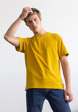 Logo Stick T-Shirt mustard-Hafendieb