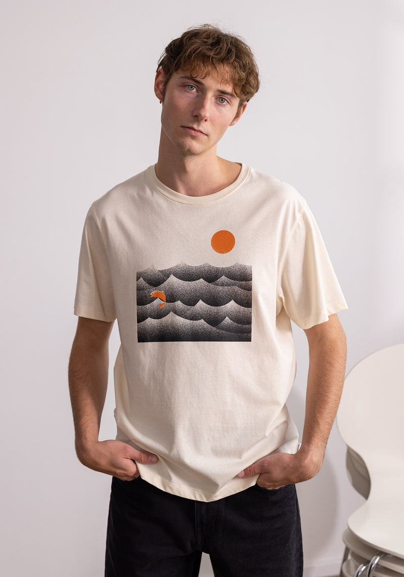 Ozean T-Shirt nude-Hafendieb