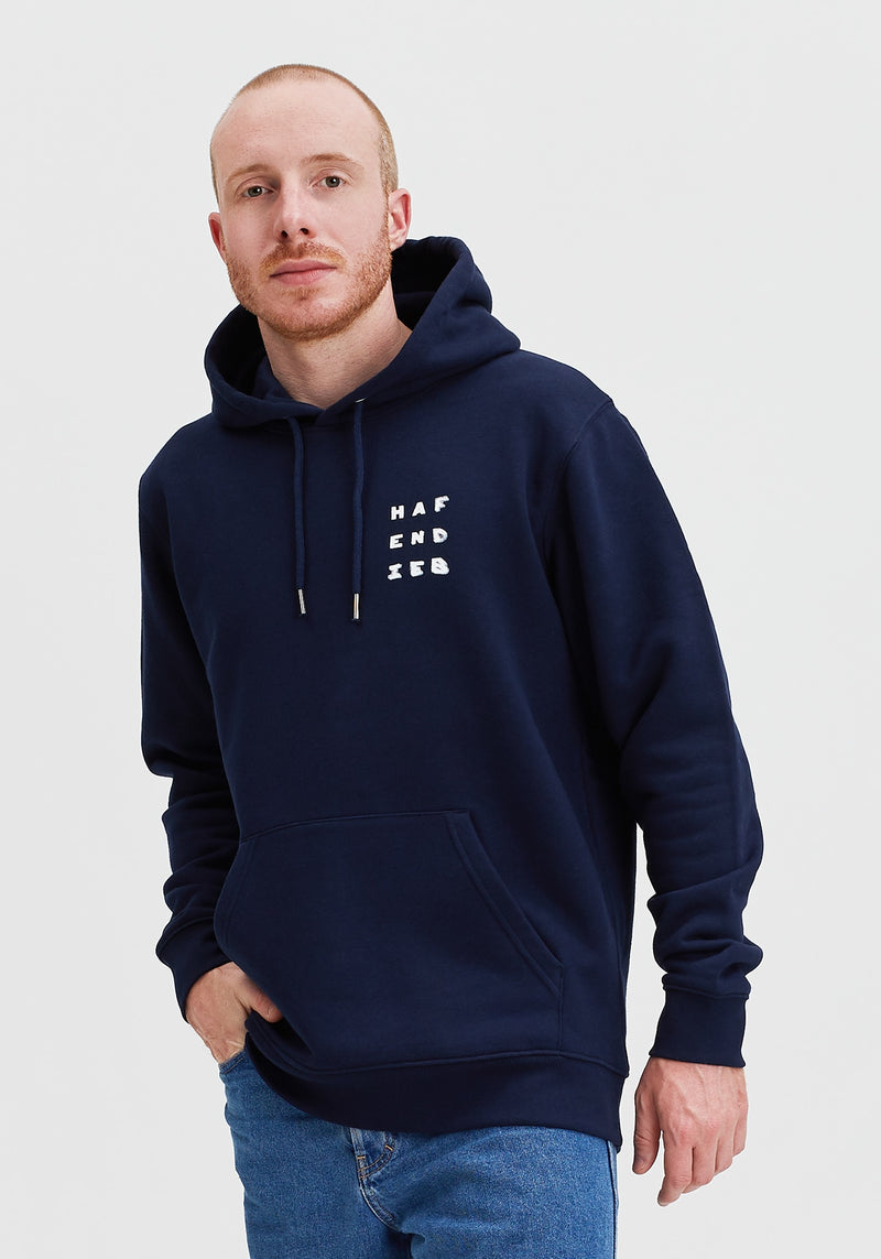 Reflexion Hoodie navy-Hafendieb