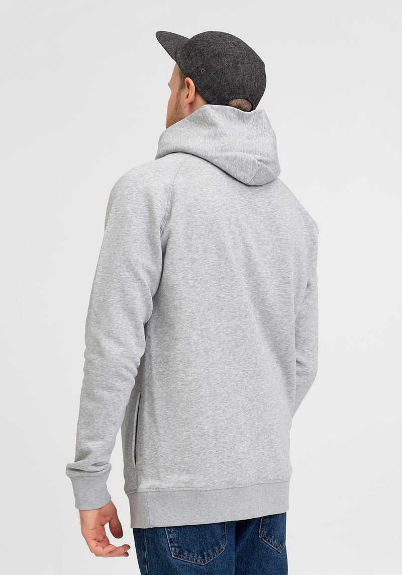 Tag Groot Hoodie melange grey-Hafendieb