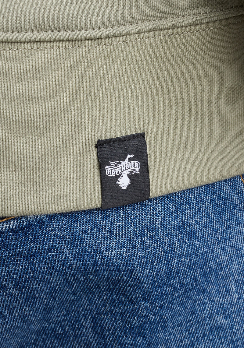 Tag Lütt Stick Hoodie khaki-Hafendieb