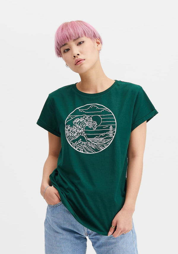 Waterkant T-Shirt green - Hafendieb